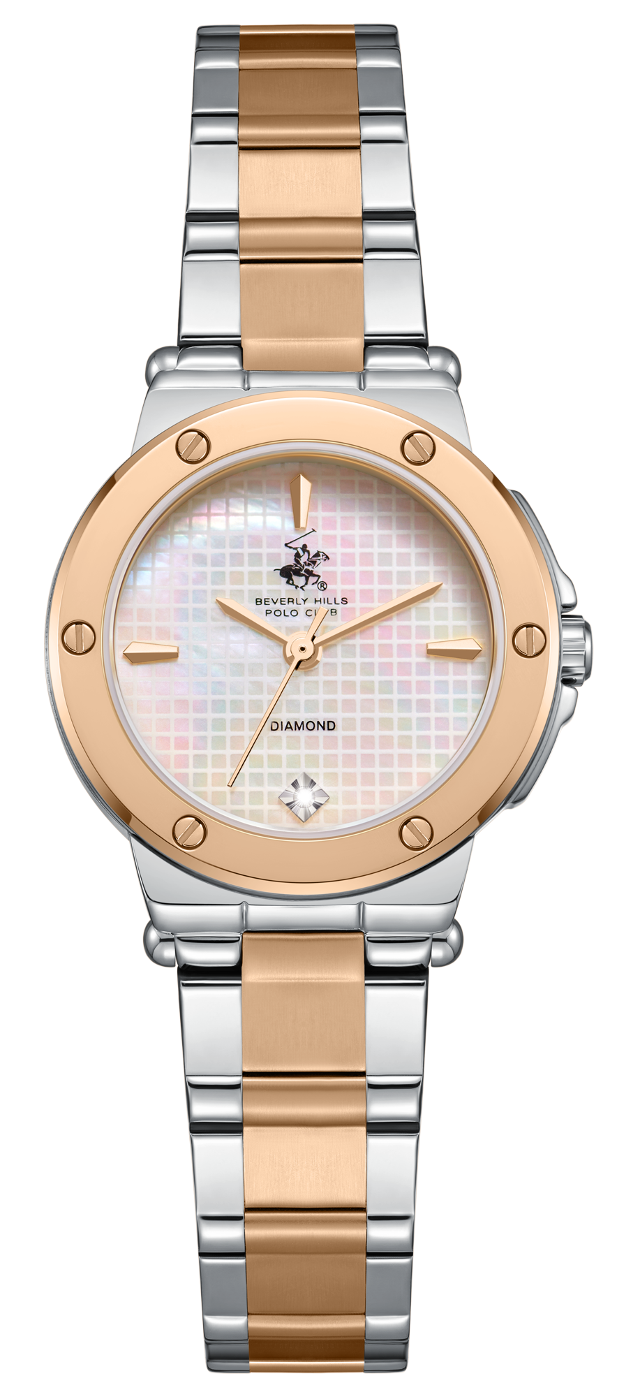 Женские часы Beverly Hills Polo Club  BP3769X.520 Женские часы, кварцевый механизм, сталь с покрытием, 28 мм