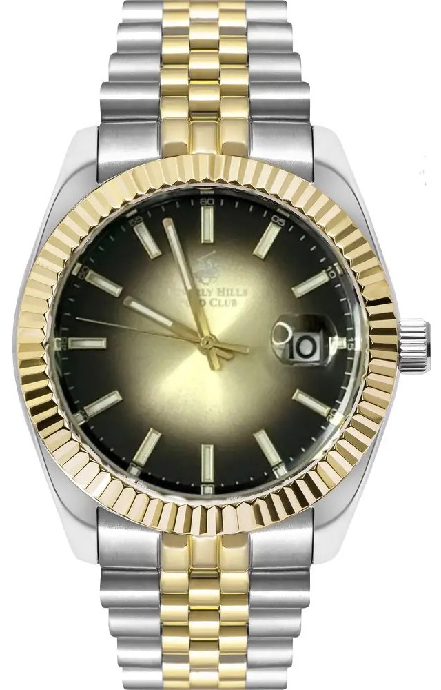 Мужские часы Beverly Hills Polo Club  BP3018X.250  часы, кварцевый механизм, сталь с покрытием, 41 мм