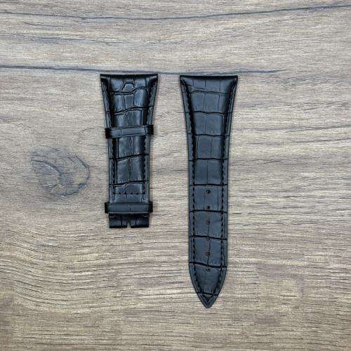 Ремешок для часов Frederique Constant из кожи теленка, 29 мм, черный Кожаные ремешки - стильные, надёжные и долговечные, способные составить достойную пару часам со стальным корпусом или часам из титана. Аксессуары из кожи не рекомендуется использовать в воде. У нас присутствуют только высококачественные материалы и оригинальный товар от производителя.
