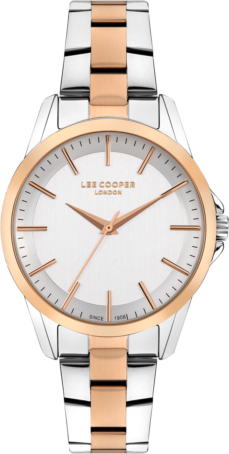 Женские часы Lee Cooper  LC07923.530 Женские часы, кварцевый механизм, суперметалл с покрытием, 34 мм