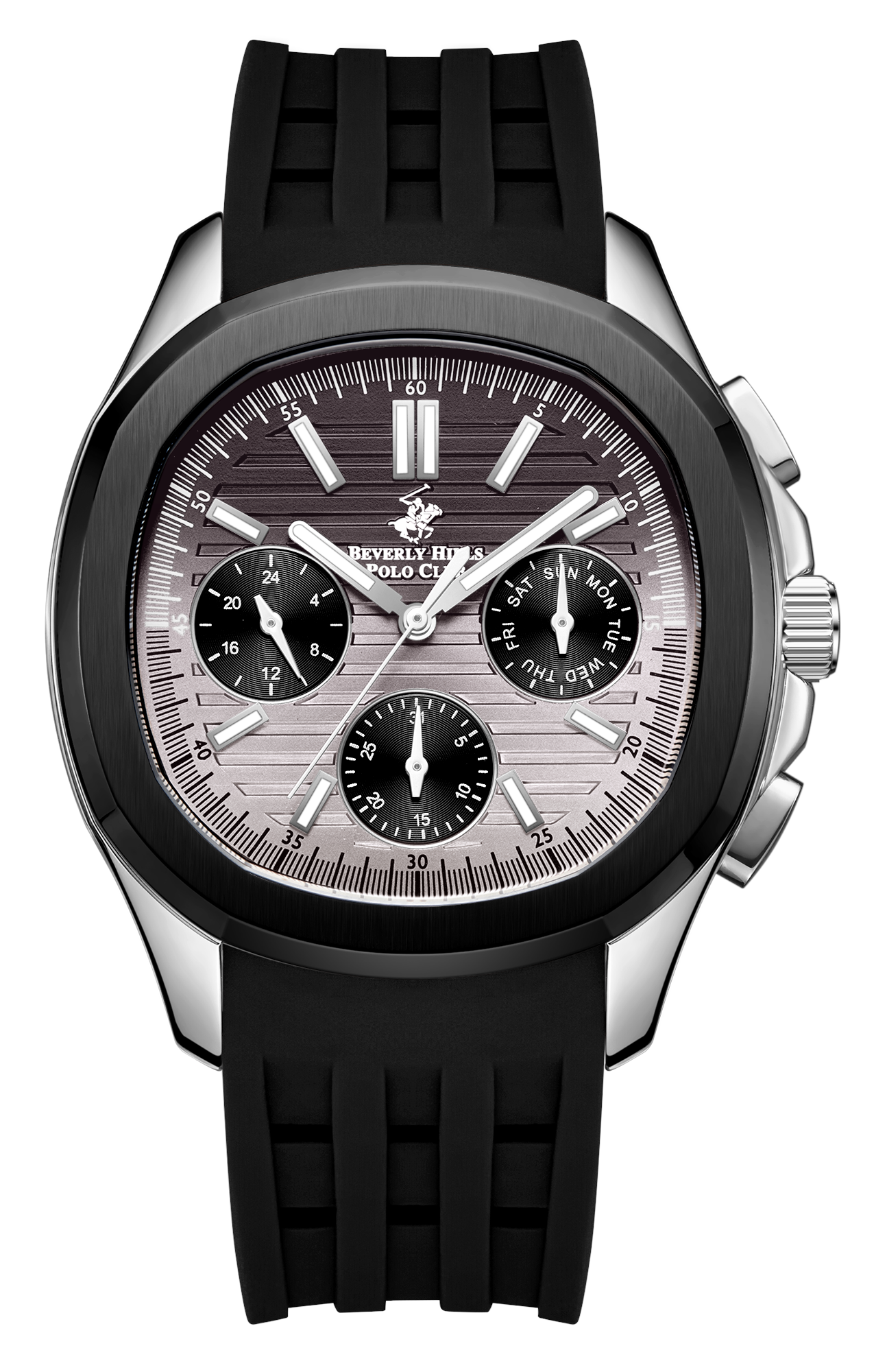 Мужские часы Beverly Hills Polo Club  BP3211X.361 Мужские часы, кварцевый механизм, сталь с покрытием, 42 мм