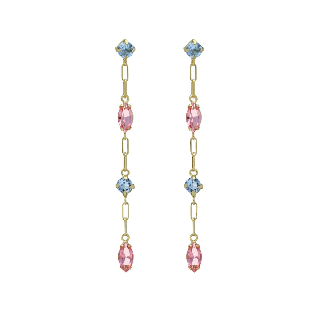 VC Jewelry 1958 SL, VICTORIACRUZ, Серьги(A4491-26DT) Женские испания серьги,  механизм, серебро 925 проба, 
