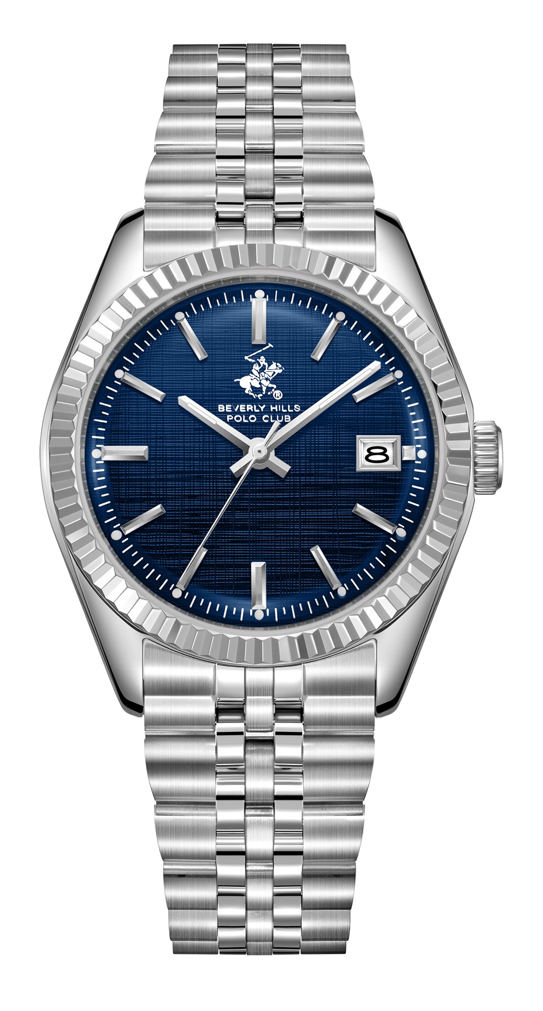 Мужские часы Beverly Hills Polo Club  BP3911X.390  часы, кварцевый механизм, сталь, 38 мм