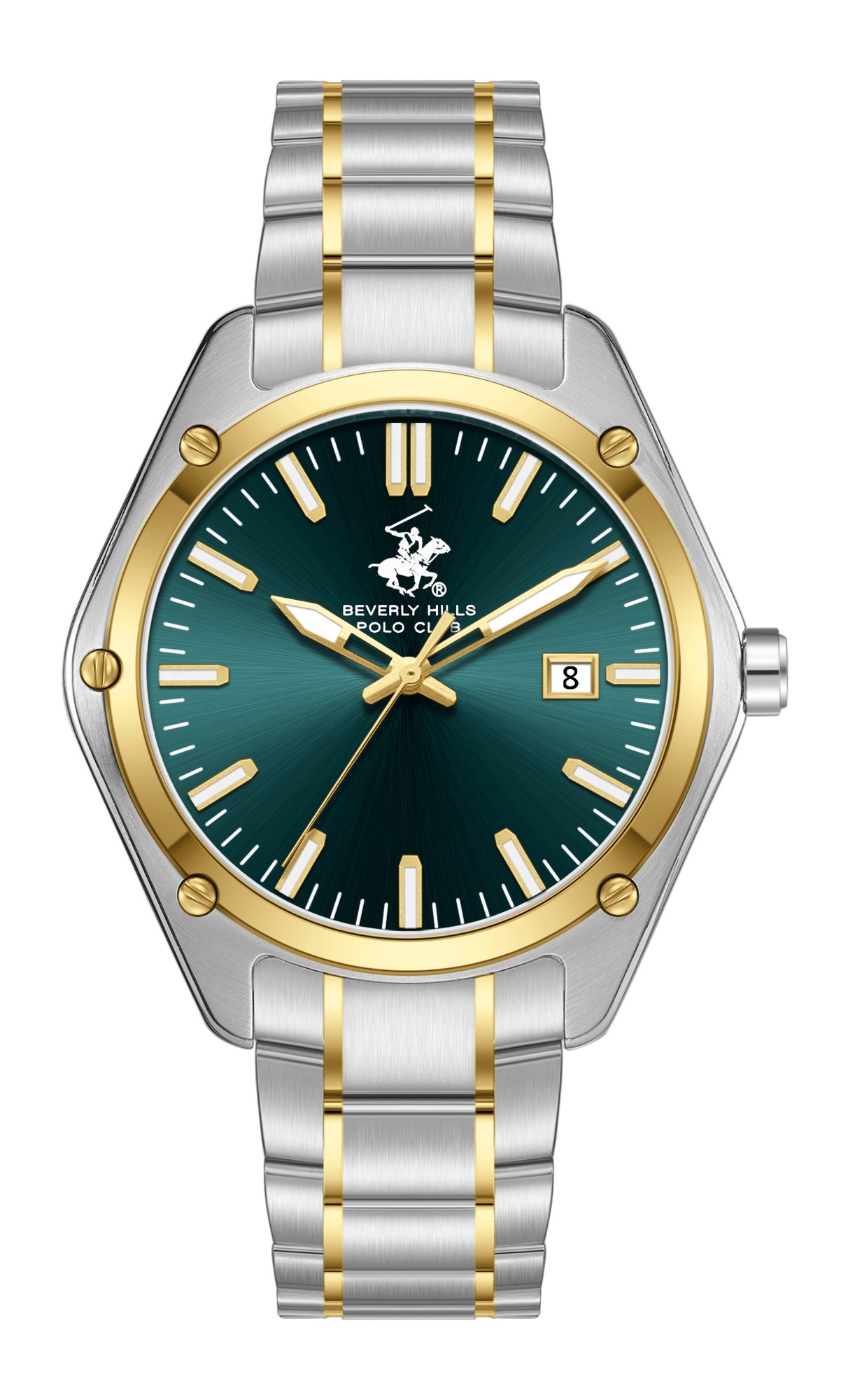 Мужские часы Beverly Hills Polo Club  BP3896X.290  часы, кварцевый механизм, сталь, 40 мм