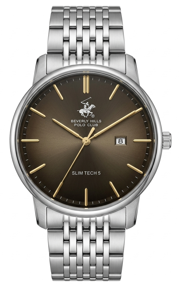 Мужские часы Beverly Hills Polo Club  BP3895X.340  часы, кварцевый механизм, сталь, 40,5 мм