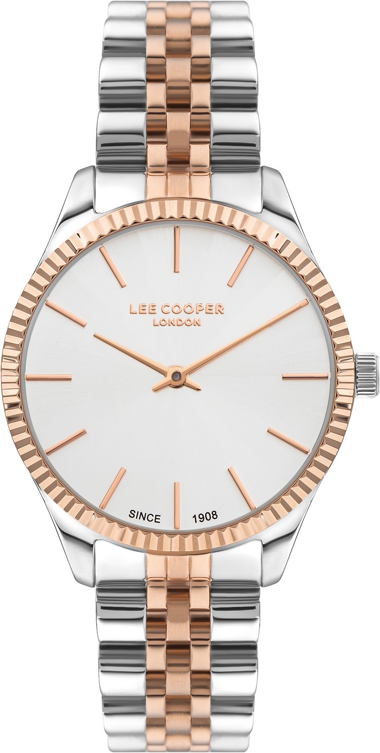 Женские часы Lee Cooper  LC07682.530 Женские часы, кварцевый механизм, суперметалл с покрытием, 35 мм
