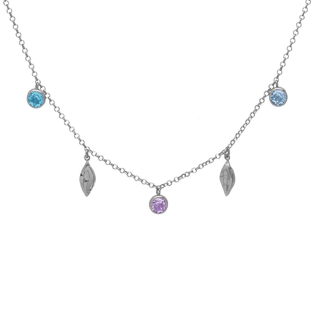 VC Jewelry 1958 SL, VICTORIACRUZ, Колье(A5267-MHG) Женские испания колье,  механизм, серебро 925 проба, 40-45 cм