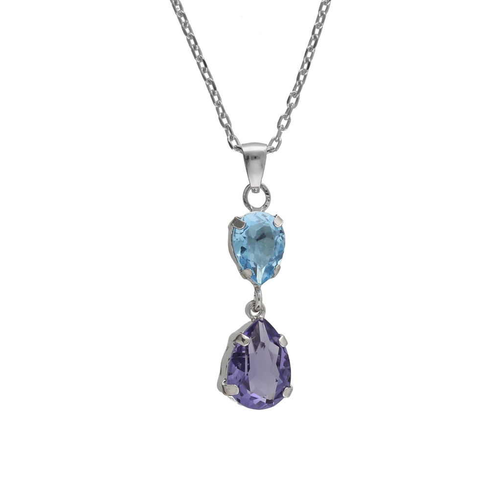 VC Jewelry 1958 SL, VICTORIACRUZ, Колье(A4903-12HG) Женские испания колье,  механизм, серебро 925 проба, 40-45 cм