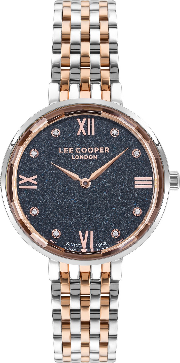 Женские часы Lee Cooper  LC07610.590 Женские часы, кварцевый механизм, суперметалл, 34 мм